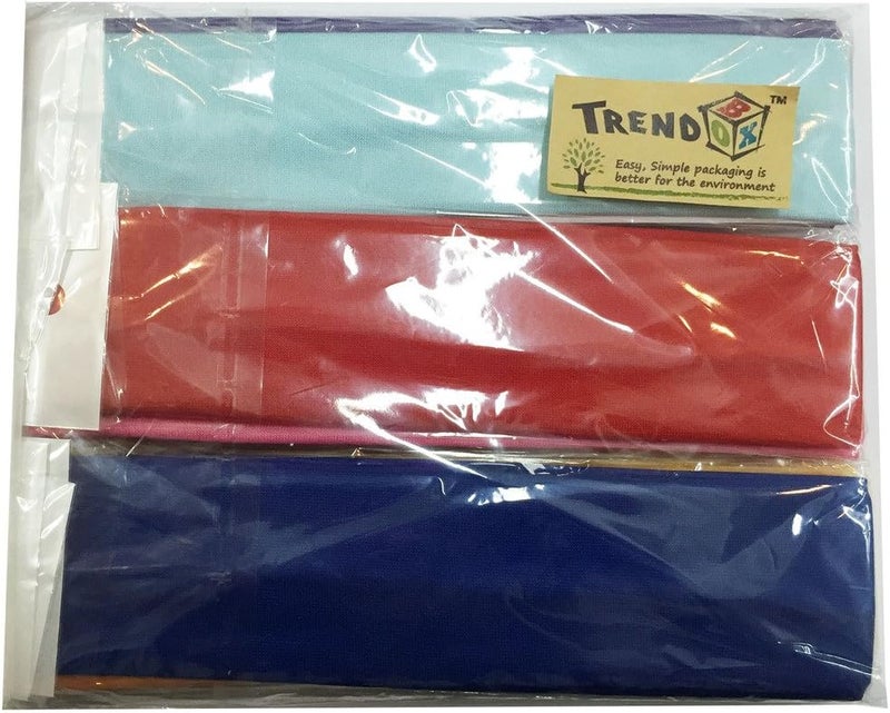 TRENDBOX 1 Set Colorful Yoga Fashion Stretchy Hairband Headband Hair Wrap Sweatband Elastic Sports Gym Dance Exercise Casual Wear - Image 3